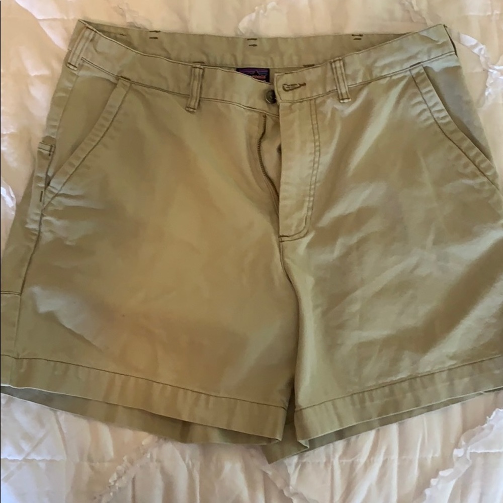 Patagonia Organic Cotton Khaki Shorts S36